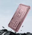 Husă blindată pentru Samsung Galaxy S24, Dexnor Full Body (Two Frames), roz