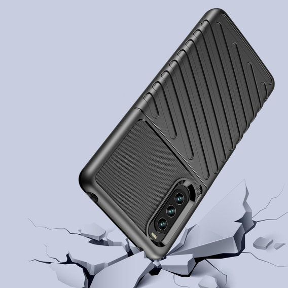 Huse pentru Sony Xperia 10 IV, Thunder, negru