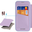 Husă Dux Ducis pentru iPhone Air, Skin X Pro, cu clapetă, pentru MagSafe, violet