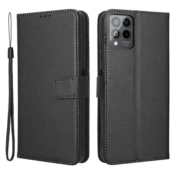 Cu clapetă pentru T Phone Pro 5G, Wallet Magnet, negru