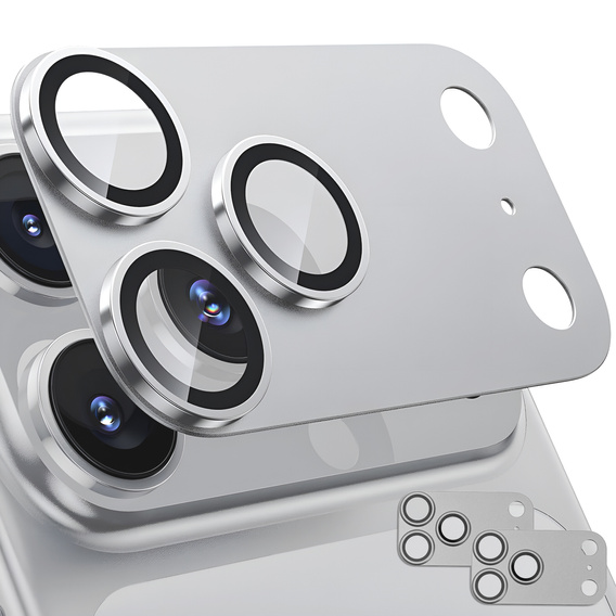 2x sticlă temperată ERBORD pentru camera iPhone 17 Pro Max