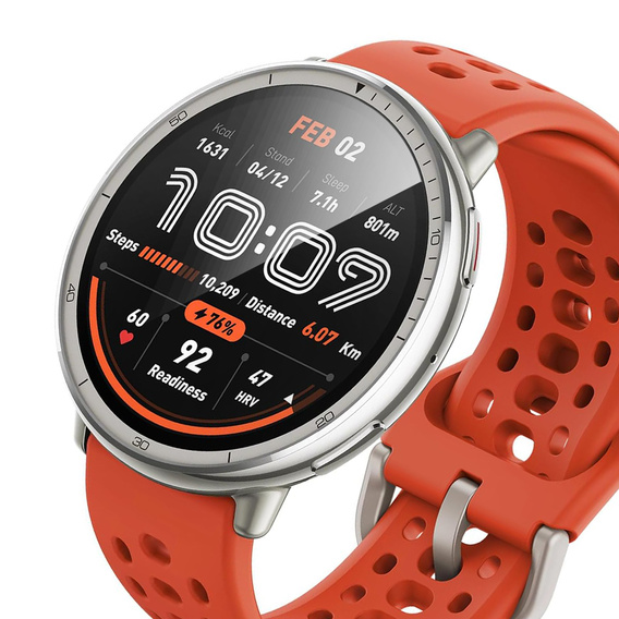 2x ERBORD Hybrid Glass pentru Amazfit Active 2