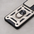 Husă blindată pentru Motorola Edge 40 Neo, CamShield Slide, de aur