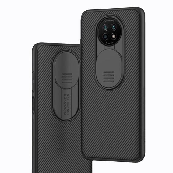 Carcasă blindată Nillkin pentru Xiaomi Redmi Note 9T 5G, CamShield Pro, negru