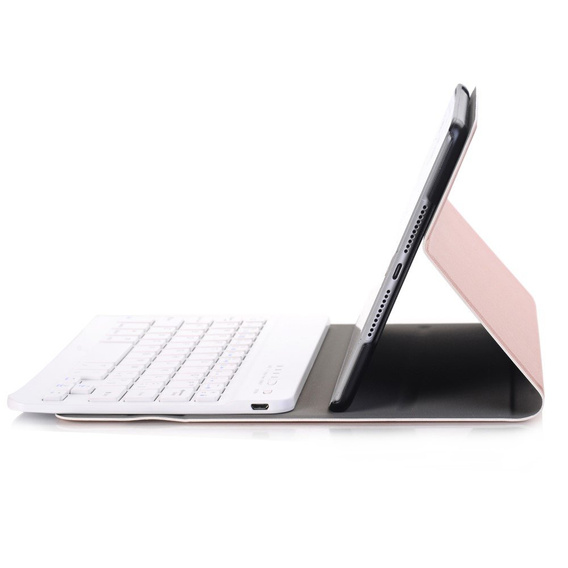 Carcasă + tastatură iPad mini 2019 / iPad mini 4, roz rose gold