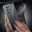 Husa pentru Samsung Galaxy S23 Ultra, Magnetic Dual Glass, verde