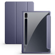Husă pentru Samsung Galaxy Tab S7 Plus / Tab S7 FE, Smartcase Hybrid, cu spațiu pentru stylus, violet