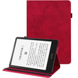 Husă cu clapetă pentru Amazon Kindle Paperwhite 5 (2021), flower, albastru