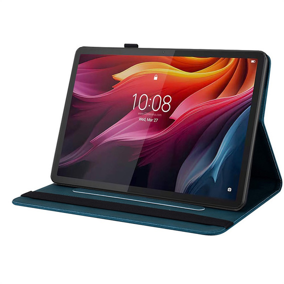 Husă tip fluture cu suport și buzunare pentru Lenovo Idea Tab 11" / Tab K11 11" (2 gen.)