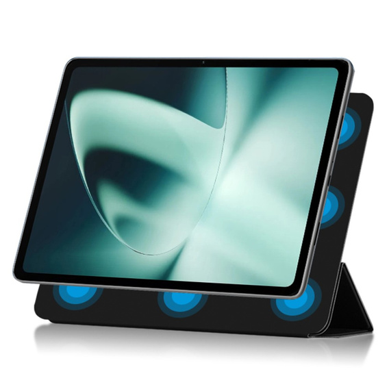 Huse pentru OnePlus Pad, Magnetic, Smartcase, negru