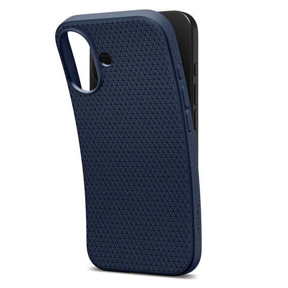 Carcasă Spigen Liquid Air pentru iPhone 17, albastru marin