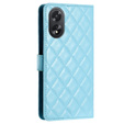 Cu clapetă pentru Oppo A38 4G / Oppo A18 4G, Wallet, BINFEN COLOR, albastru