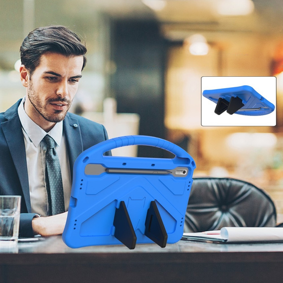Husa pentru copii pentru Lenovo Tab P11 Pro Gen 2, Husa pentru copii cu mâner, roz