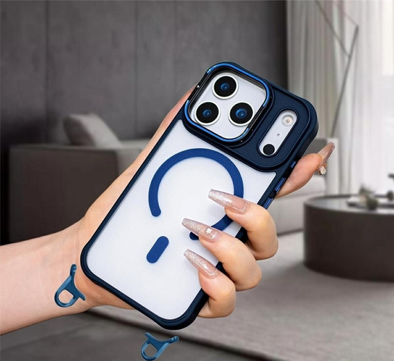 Husă cu suport și curea detașabilă, pentru MagSafe pentru iPhone 17 Pro Max