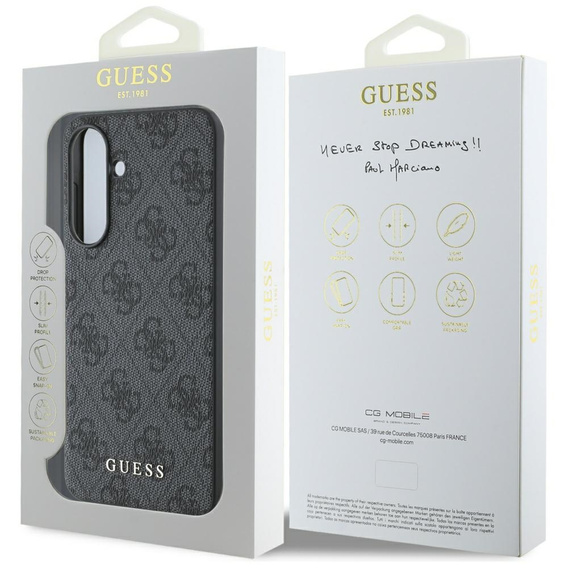 Husă Guess 4G Metal Gold Logo pentru Samsung Galaxy A56