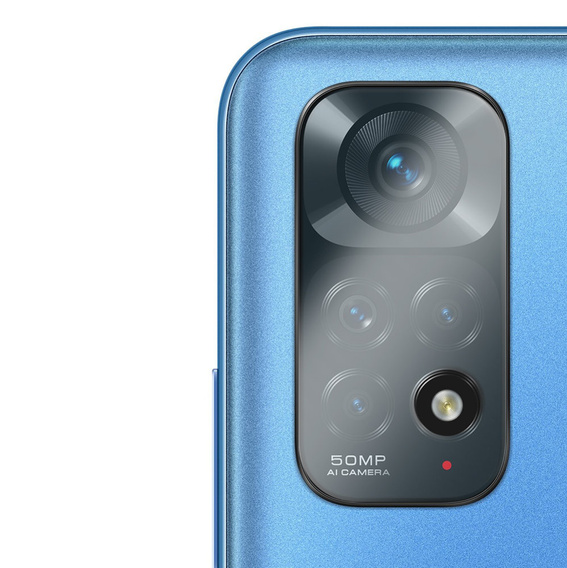 Sticlă temperată pentru camera foto pentru Xiaomi Redmi Note 11, albastru