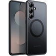 Husă pentru Samsung Galaxy S25 FE, pentru MagSafe, ERBORD Matt Case, negru