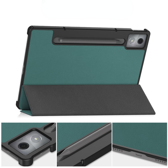 Husă pentru Lenovo Idea Tab Pro, Smartcase, verde