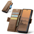 CASEME Litchi Wallet flip caz pentru Samsung Galaxy Z Fold7 5G