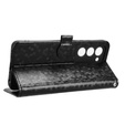 Husa cu clapetă pentru Oppo A5 5G / A5m, Wallet Rhombus, negru