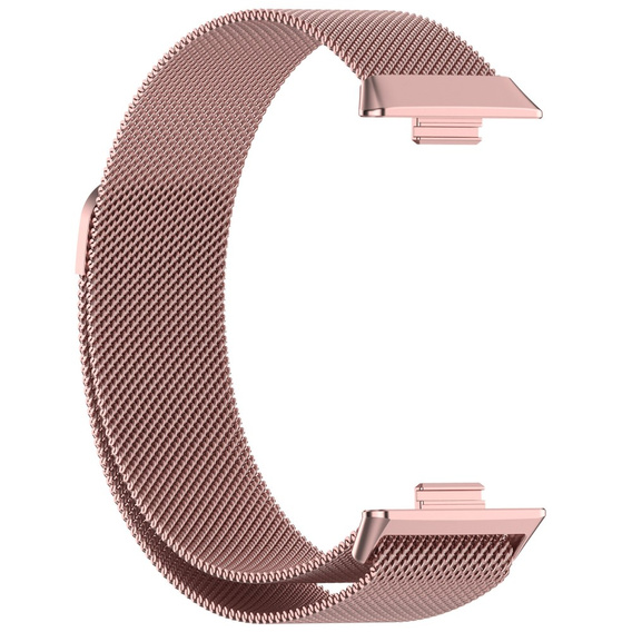 Brățară milaneză pentru Huawei Watch Fit 4 / 4 Pro / 3, roz