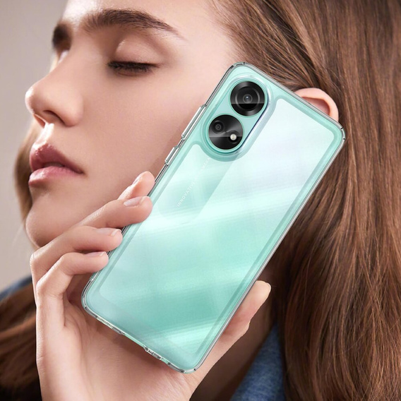 Huse pentru Oppo A58 4G, Fusion Hybrid, transparentă