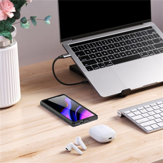 Husă impermeabilă pentru Samsung Galaxy S24 Ultra, Redpepper, pentru MagSafe, negru