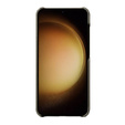 Carcasă MELKCO pentru Samsung Galaxy S24, din piele, gri