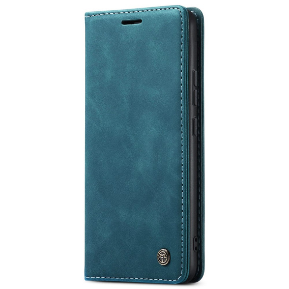 Husa CASEME pentru Xiaomi 12T / 12T Pro, Leather Wallet Case, turquoise