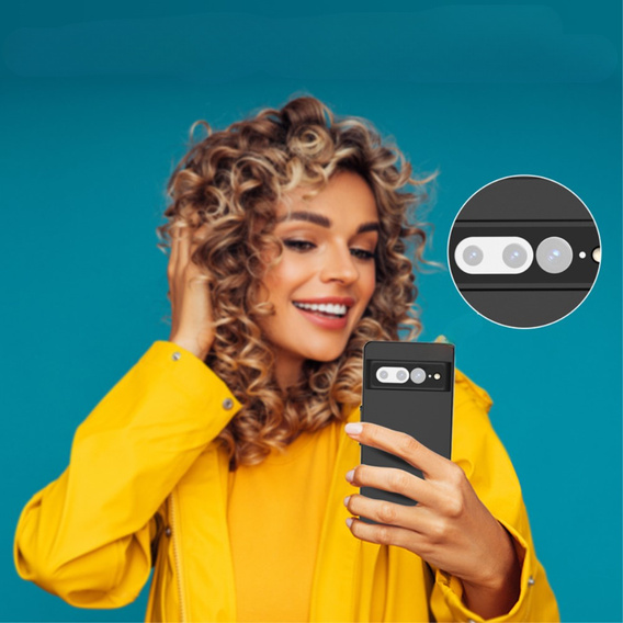 Husă impermeabilă IP68 pentru Google Pixel 7 Pro, Redpepper, negru