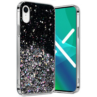 Huse pentru iPhone XR, Glittery, negru