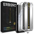 2x Sticlă temperată pentru iPhone X / XS / 11 Pro, ERBORD Easy App Full Screen Protector