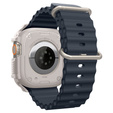 Pasek z etui Spigen do Apple Watch Ultra 49mm, Rugged Armor Pro, Czarny