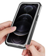 Carcasă pentru iPhone 13, Shockproof, cu folie, albastru
