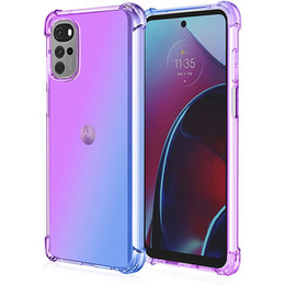 Husa pentru Motorola Moto G22, Gradient Dropproof, Violet / albastru