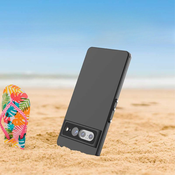 Husă impermeabilă IP68 pentru Google Pixel 7 Pro, Redpepper, negru
