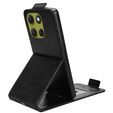 Carcasă flip pentru Xiaomi Redmi 15 5G / 4G, carcasă flip, negru