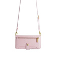 Cu clapetă pentru Samsung Galaxy S23, Wallet Zipper Pocket, roz