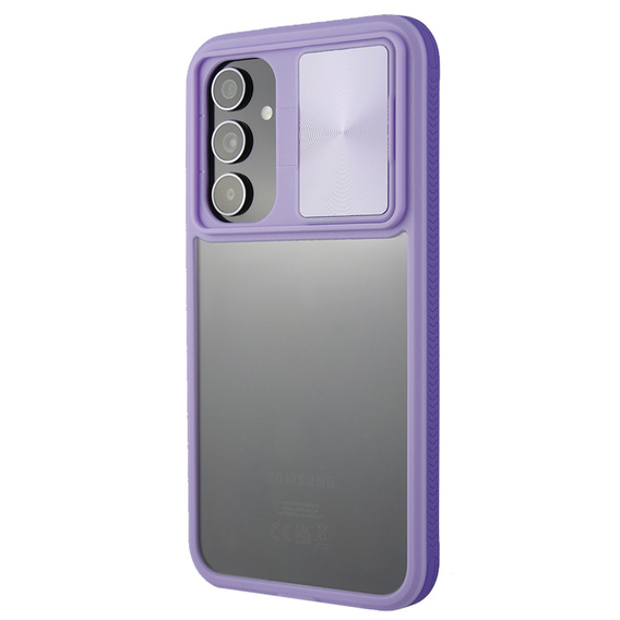 Huse pentru Samsung Galaxy S23 FE, Slide Camera, violet