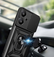 Husă blindată pentru Oppo A40 / Oppo A40m, CamShield Slide, negru