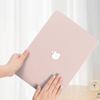 Husă pentru Macbook Pro 14.2 A2442, HardShell, roz