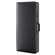 Husa cu clapetă pentru Samsung Galaxy A25 5G, Split Leather, negru