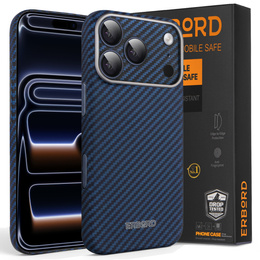 Husă ERBORD Full Kevlar MagSafe pentru iPhone 17 Pro