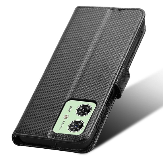 Husă flip pentru Motorola Moto G54 5G, Smart Magnet, negru