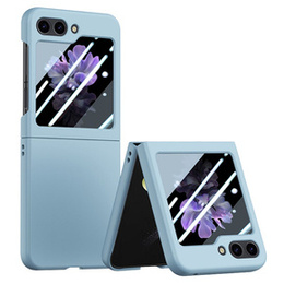 Husă pentru Samsung Galaxy Z Flip7 FE / Z Flip6, PC Case, albastru
