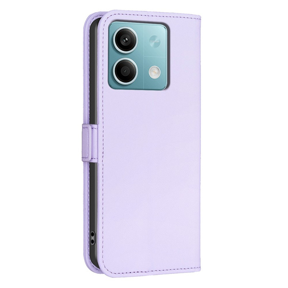 Husa cu clapetă pentru Xiaomi Redmi Note 13 5G, BINFEN Wallet, violet