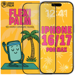 Sticlă ceramică 9D Flexi Palm pentru iPhone 16 Pro Max / 17 Pro Max