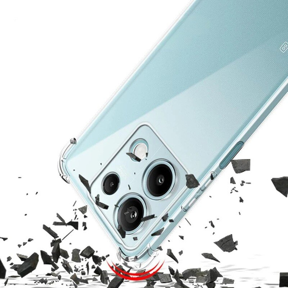Huse pentru Xiaomi Redmi Note 13 5G, Dropproof, transparentă