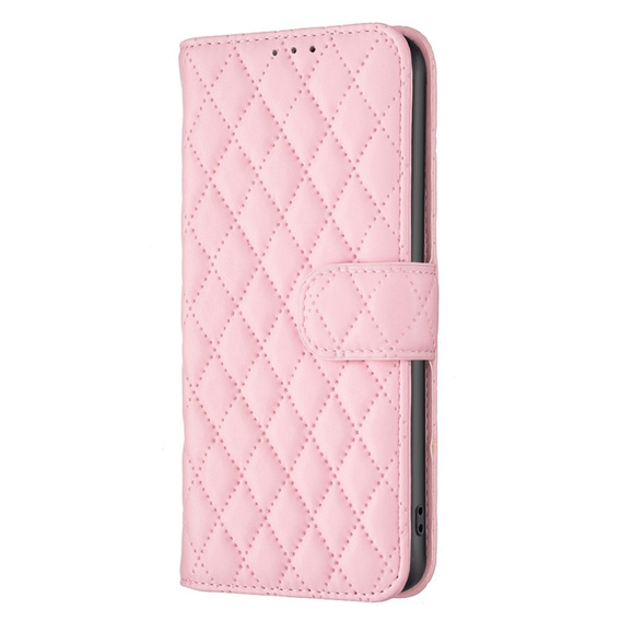 Cu clapetă pentru Oppo A17, Wallet, BINFEN COLOR, roz