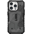 Urban Armor Gear Huse pentru iPhone 15 Pro, Pathfinder MagSafe Geo Camo, gri